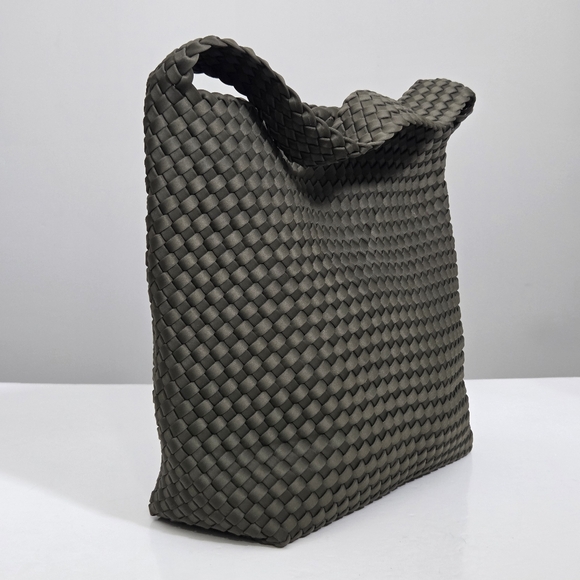 EXCELLENT NAGHEDI NOMAD MEDIUM HOBO - OLIVE GREEN - Picture 5 of 9